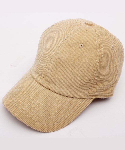 newhattan（ニューハッタン）の「NEWHATTAN ニューハッタン コーデュロイキャップ（キャップ・メンズ・バーガンディー/ダークグレー/ネイビー/ダークブラウン/タン/ライトピンク/ブラック/サンドベージュ・FREE）」の6枚目の写真