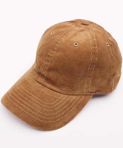 newhattan（ニューハッタン）の「NEWHATTAN ニューハッタン コーデュロイキャップ（キャップ・メンズ・バーガンディー/ダークグレー/ネイビー/ダークブラウン/タン/ライトピンク/ブラック/サンドベージュ・FREE）」の7枚目の写真