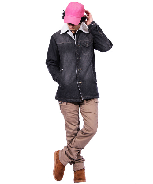 newhattan（ニューハッタン）の「NEWHATTAN ニューハッタン コーデュロイキャップ（キャップ・メンズ・バーガンディー/ダークグレー/ネイビー/ダークブラウン/タン/ライトピンク/ブラック/サンドベージュ・FREE）」の15枚目の写真