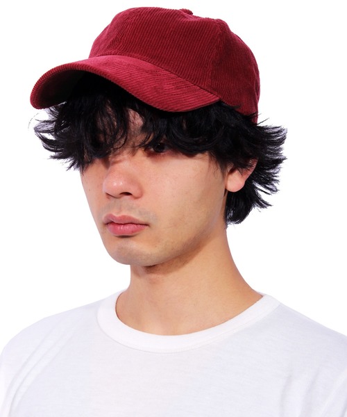 newhattan（ニューハッタン）の「NEWHATTAN ニューハッタン コーデュロイキャップ（キャップ・メンズ・バーガンディー/ダークグレー/ネイビー/ダークブラウン/タン/ライトピンク/ブラック/サンドベージュ・FREE）」の17枚目の写真