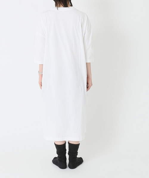 JOURNAL STANDARD LUXE(ジャーナルスタンダード ラックス)の「クラシックテンジク スタンダードクルーワンピース◆(ワンピース・レディース・ブラック/ホワイト/ネイビー/ブラウン・SMALL/MEDIUM)」の7枚目の写真