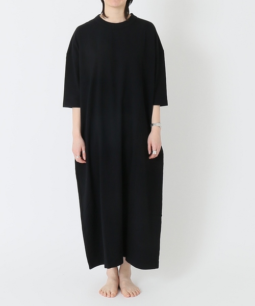 JOURNAL STANDARD LUXE(ジャーナルスタンダード ラックス)の「クラシックテンジク スタンダードクルーワンピース◆(ワンピース・レディース・ブラック/ホワイト/ネイビー/ブラウン・SMALL/MEDIUM)」の9枚目の写真