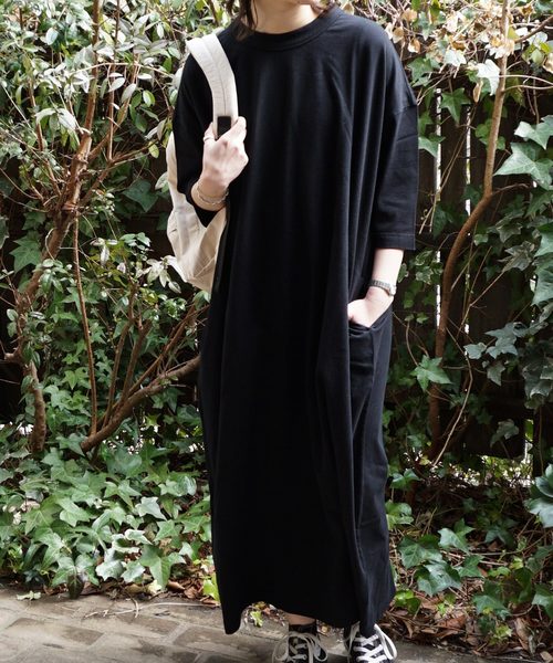 JOURNAL STANDARD LUXE(ジャーナルスタンダード ラックス)の「クラシックテンジク スタンダードクルーワンピース◆(ワンピース・レディース・ブラック/ホワイト/ネイビー/ブラウン・SMALL/MEDIUM)」の18枚目の写真