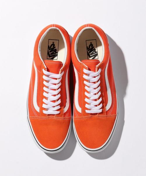 VANS（バンズ）の「＜VANS（バンズ）＞ Old Skool 18SS 2/オールドスクール ◆（スニーカー・メンズ・パープル/オレンジ・7h/9/11/8h/10/9h/8）」の3枚目の写真
