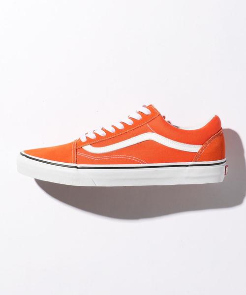 VANS（バンズ）の「＜VANS（バンズ）＞ Old Skool 18SS 2/オールドスクール ◆（スニーカー・メンズ・パープル/オレンジ・7h/9/11/8h/10/9h/8）」の4枚目の写真