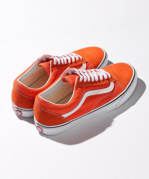 VANS（バンズ）の「＜VANS（バンズ）＞ Old Skool 18SS 2/オールドスクール ◆（スニーカー・メンズ・パープル/オレンジ・7h/9/11/8h/10/9h/8）」の6枚目の写真