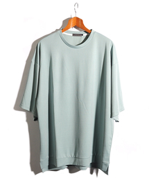 【neos -addictive design-】ビッグシルエット 1/2スリーブ ポンチスウェットPO