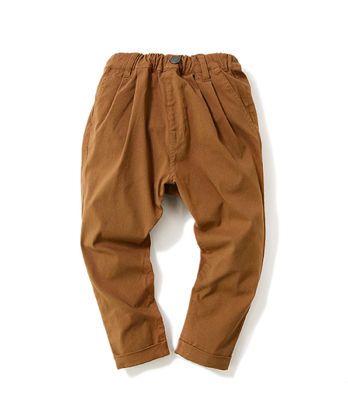 devirock（デビロック）の「ウルトラストレッチサルエルタックパンツ サルエルパンツ（その他パンツ・キッズ・ブラック/ベージュ/オフホワイト/カーキ/モカ/スモークピンク/テラコッタ/グリーン系その他/パープル系その他・100cm/120cm/130cm/140cm/150cm/160cm/110cm）」の12枚目の写真