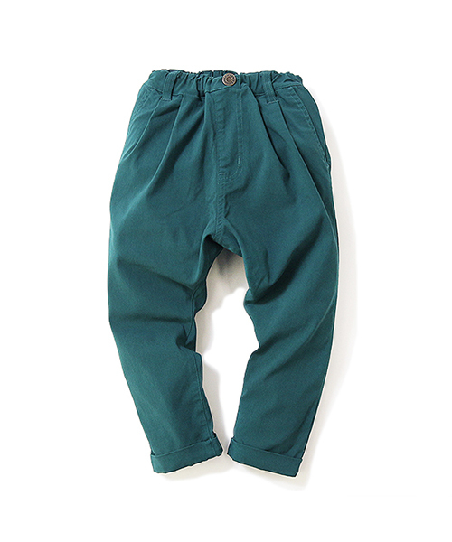 devirock（デビロック）の「ウルトラストレッチサルエルタックパンツ サルエルパンツ（その他パンツ・キッズ・ブラック/ベージュ/オフホワイト/カーキ/モカ/スモークピンク/テラコッタ/グリーン系その他/パープル系その他・100cm/120cm/130cm/140cm/150cm/160cm/110cm）」の11枚目の写真