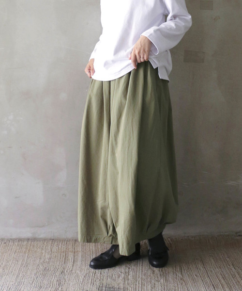 notch.（ノッチ）の「バルーンボリュームパンツ（その他パンツ・レディース・ブラック/オリーブ/ベージュ・M/L）」の3枚目の写真