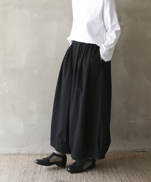 notch.（ノッチ）の「バルーンボリュームパンツ（その他パンツ・レディース・ブラック/オリーブ/ベージュ・M/L）」の2枚目の写真