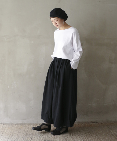 notch.（ノッチ）の「バルーンボリュームパンツ（その他パンツ・レディース・ブラック/オリーブ/ベージュ・M/L）」の7枚目の写真