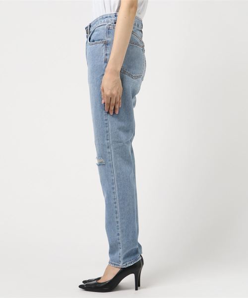 BILLABONG(ビラボン)の「BILLABONG レディース CHEECKY デニムパンツ(デニムパンツ・レディース・ブルー・25inch/26inch)」の2枚目の写真