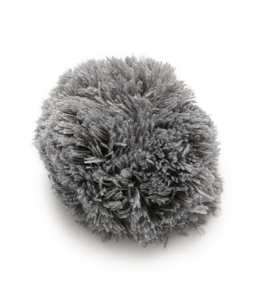 MACKINTOSH PHILOSOPHY（ﾏｯｷﾝﾄｯｼｭ ﾌｨﾛｿﾌｨｰ）の「ケーブルリバーシブルニット帽（ニットキャップ/ビーニー・レディース・ブラック/グレー/オフホワイト・FREE）」の6枚目の写真