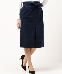 AMERICAN HOLIC | コール天ウエストリボン付タイトスカート(スカート)