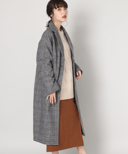 LOWRYS FARM（ローリーズファーム）の「チェックコート 816680