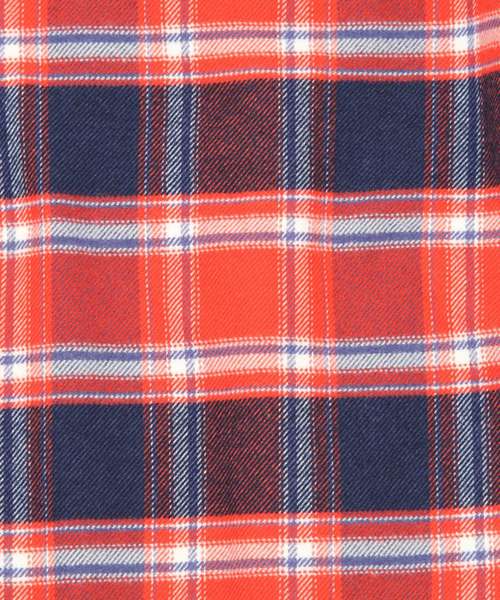 BAYFLOW（ベイフロー）の「[KIDS]キモウチェックシャツ（シャツ/ブラウス・キッズ・ベージュ/レッド/ブルー・SMALL/MEDIUM/LARGE/X-LARGE/XX-LARGE）」の22枚目の写真