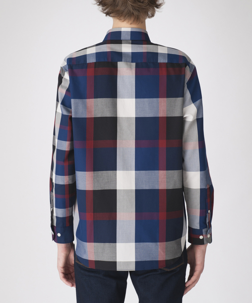 BLACK LABEL CRESTBRIDGE(ブラックレーベル・クレストブリッジ)の「コンビネーションクレストブリッジチェックシャツ(シャツ/ブラウス・メンズ・ライトグレー/ネイビー/レッド系その他/ブルー系その他5・L/M/S)」の16枚目の写真