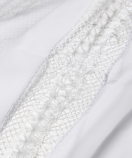 セール】ラメ糸トーションレース×シフォンストール（ストール/ショール