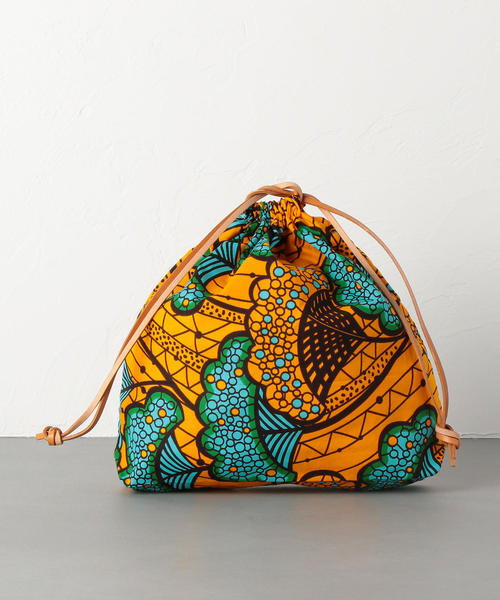 ODETTE E ODILE（オデットエオディール）の「Kanga lesoｷﾝﾁｬｸ（ショルダーバッグ・レディース・オレンジ/イエロー/ケリー/ネイビー・FREE）」の7枚目の写真