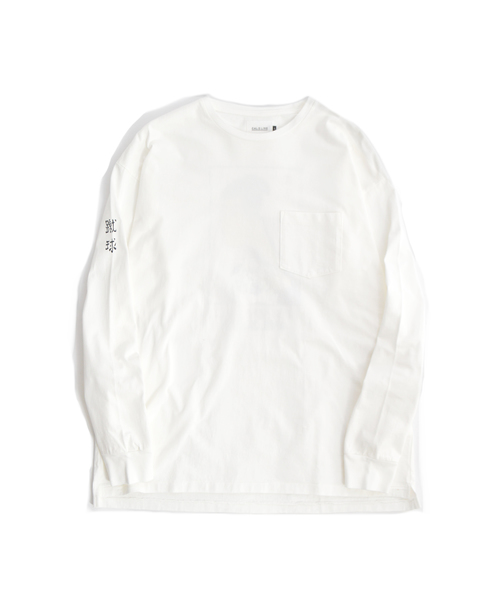 CAL O LINE（キャルオーライン）の「CAL O LINE/キャルオーライン UKIYO-E L/S TEE（Tシャツ/カットソー・メンズ・ホワイト/パープル・L/M）」の11枚目の写真