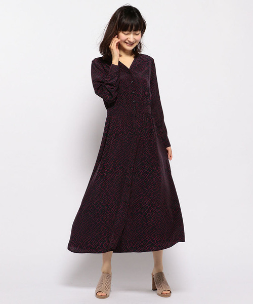 A C Design By Alpha Cubic エーシーデザインバイアルファキュービック の Web 一部店舗限定 フラワーワンピース ワンピース Wear