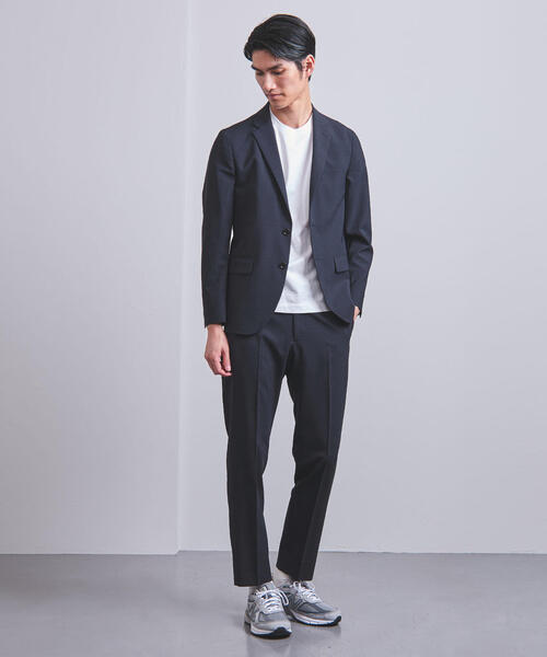 UNITED ARROWS(ユナイテッドアローズ)の「< UNITED ARROWS> ウィンドウペイン ノープリーツ パンツ◆(スラックス・メンズ・ダークグレー/ネイビー・SMALL/MEDIUM/X-LARGE/LARGE)」の6枚目の写真