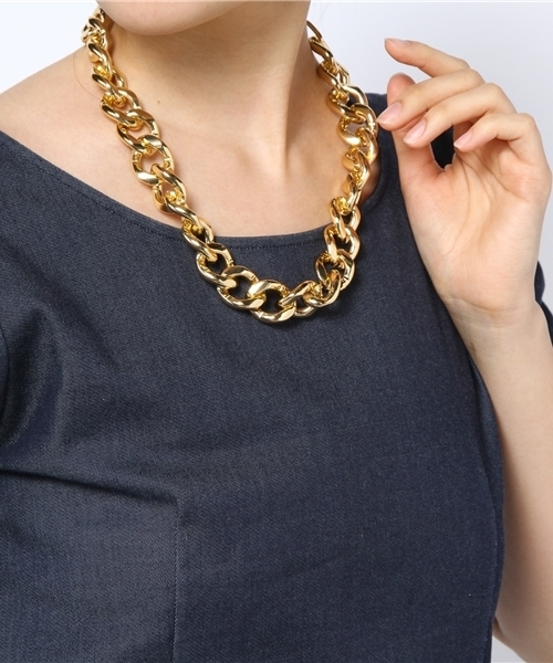 WEGO（ウィゴー）の「WEGO/ゴールドネックレス（ネックレス・レディース・ゴールド・FREE）」の4枚目の写真