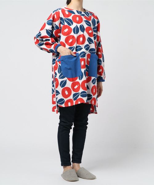 カヤ（カヤ）の「【カヤ】和モダン柄割烹着（エプロン）」 - WEAR