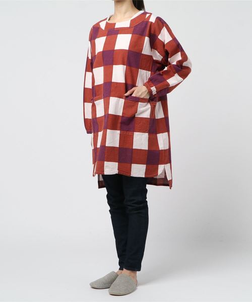 カヤ（カヤ）の「【カヤ】和モダン柄割烹着（エプロン）」 - WEAR