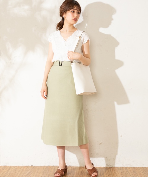 natural couture（ナチュラルクチュール）の「綿レースガーリーブラウス（Tシャツ/カットソー・レディース・ブラック/ベージュ/オフホワイト/オレンジ・FREE）」の5枚目の写真