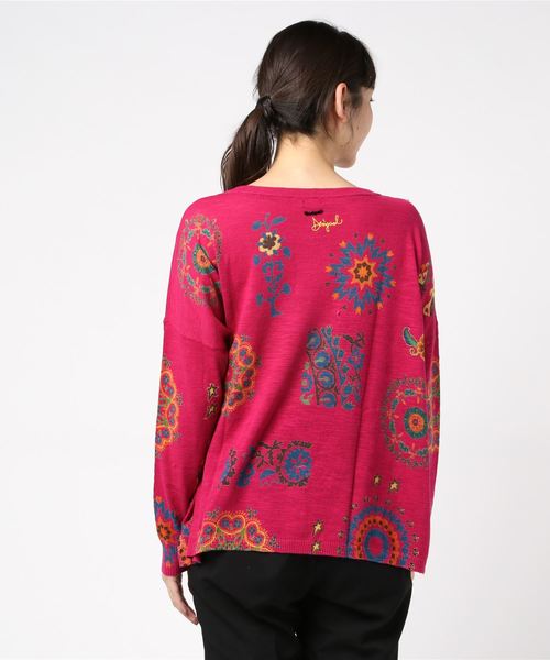 Desigual(デシグアル)の「ライトゲージプルオーバー UPPER(スウェット・レディース・レッド/ブラック・2L/S/M/L)」の12枚目の写真