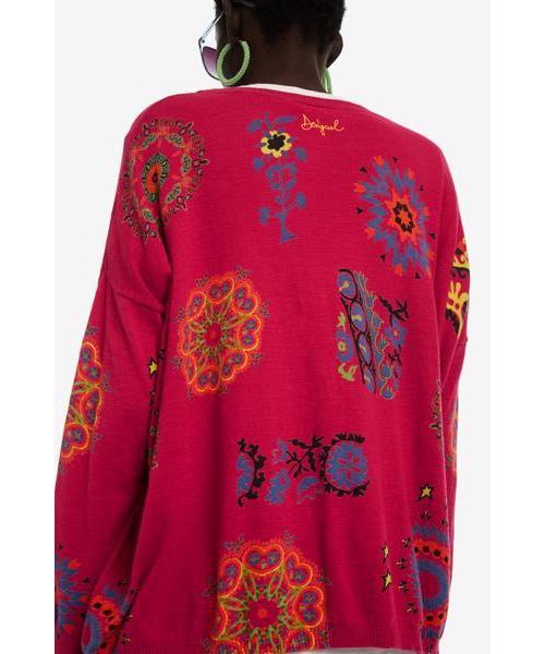 Desigual(デシグアル)の「ライトゲージプルオーバー UPPER(スウェット・レディース・レッド/ブラック・2L/S/M/L)」の7枚目の写真