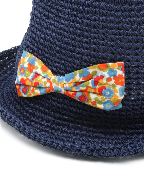 SHIPS（シップス）の「SHIPS KIDS:ペーパーブレード リボン キャペリン（キャップ・キッズ・ベージュ/ネイビー・LARGE/SMALL/MEDIUM）」の5枚目の写真