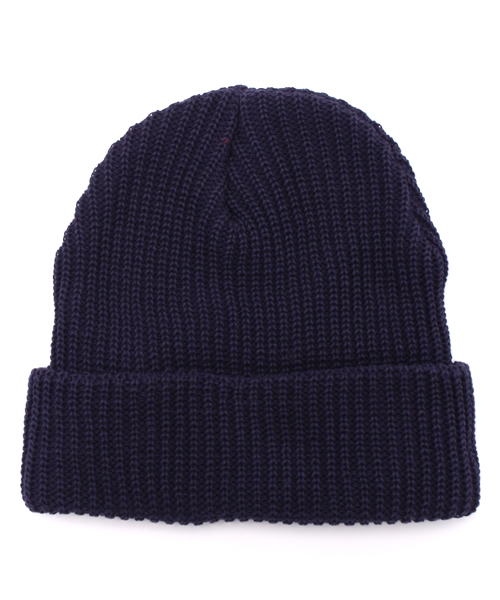 NANO universe（ナノユニバース）の「FF/COTTON AZE WATCH（ニットキャップ/ビーニー・レディース・グレー/ネイビー/ブルー/レッド/ブラック・FREE）」の6枚目の写真