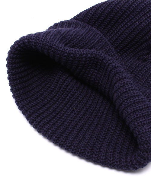 NANO universe（ナノユニバース）の「FF/COTTON AZE WATCH（ニットキャップ/ビーニー・レディース・グレー/ネイビー/ブルー/レッド/ブラック・FREE）」の7枚目の写真