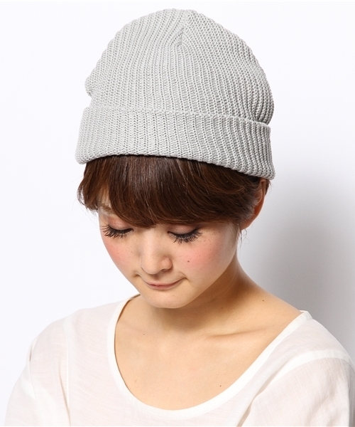 NANO universe（ナノユニバース）の「FF/COTTON AZE WATCH（ニットキャップ/ビーニー・レディース・グレー/ネイビー/ブルー/レッド/ブラック・FREE）」の10枚目の写真