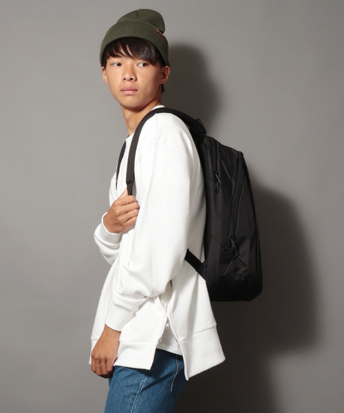 SUGGESTION（サジェッション）の「【SUGGESTION】ビッグシルエット サイドZIPクルースウェット（スウェット・メンズ・ブラック/ダークグリーン/ベージュ/ブラウン/レッド/オフホワイト/ピンク/杢グレー・M/L）」の15枚目の写真