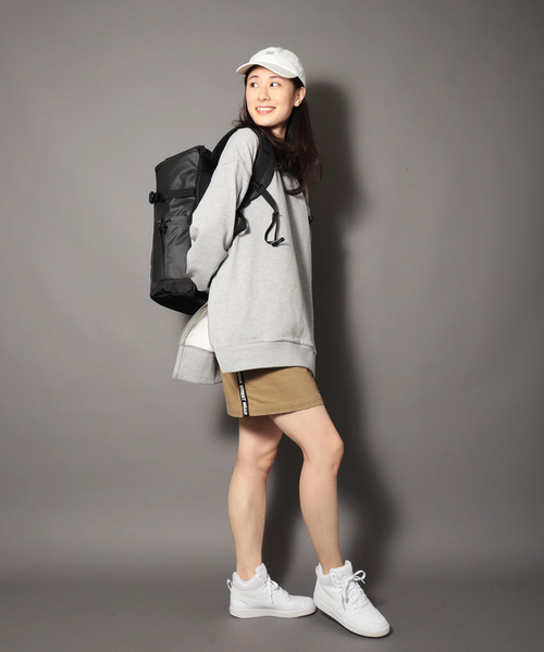 SUGGESTION（サジェッション）の「【SUGGESTION】ビッグシルエット サイドZIPクルースウェット（スウェット・メンズ・ブラック/ダークグリーン/ベージュ/ブラウン/レッド/オフホワイト/ピンク/杢グレー・M/L）」の17枚目の写真