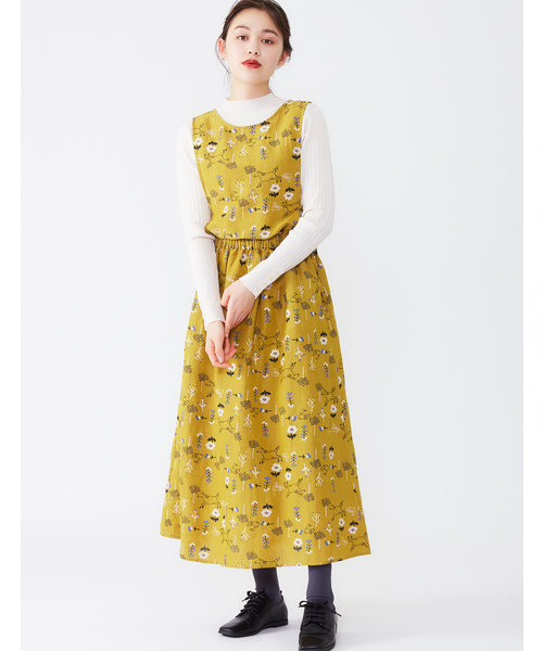 POU DOU DOU（プードゥドゥ）の「フラワーガーデンプリント2WAY