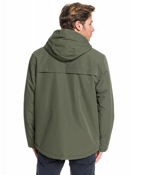 Quiksilver(クイックシルバー)の「WAITING PERIOD/クイックシルバー マウンテンパーカー ナイロン アウター マウンパ(マウンテンパーカー・メンズ・ブラック/グレー/ベージュ・MEDIUM/LARGE/SMALL/X-LARGE)」の7枚目の写真
