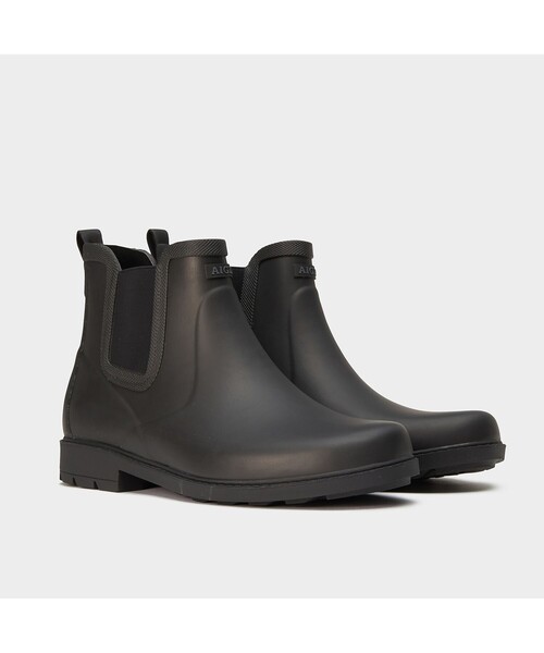 AIGLE(エーグル)の「カーヴィル M(レインシューズ・メンズ・カーキ/ブラック/ブラック系その他/オリーブ/ダークブルー・44/40/41/42/43)」の6枚目の写真