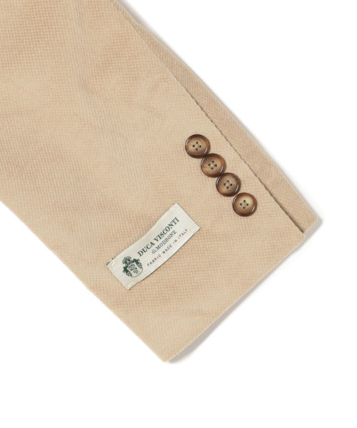 SHIPS(シップス)の「SD: セットアップ対応 VISCONTIブロークン コーデュロイ ライトモデル ジャケット(テーラードジャケット・メンズ・ブラック/ベージュ・44/46/48)」の10枚目の写真