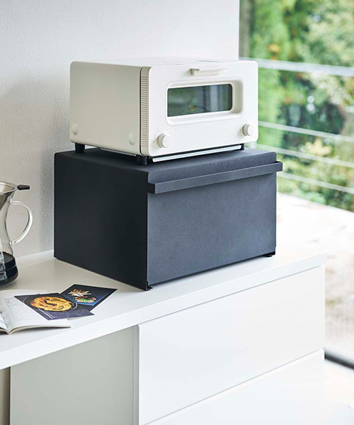 TIMELESS COMFORT（タイムレスコンフォート）の「tower（タワー）ブレッドケース（キッチン収納・レディース・ホワイト/ブラック・ONE SIZE）」の11枚目の写真