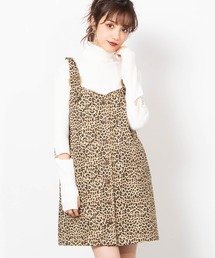 WEGO | WEGO/フロントボタンミニジャンスカ(ジャンパースカート)