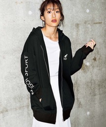 KANGOL SPORT 裏毛ジップパーカー