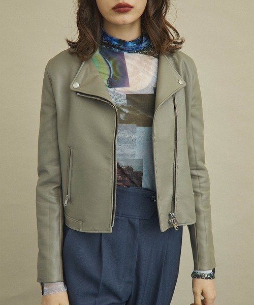 ぴたろさまリクエスト ★UNITED TOKYO ラムレザーセミダブルライダース ぴたろさまリクエスト ☆UNITED TOKYO ラムレザーセミダブル