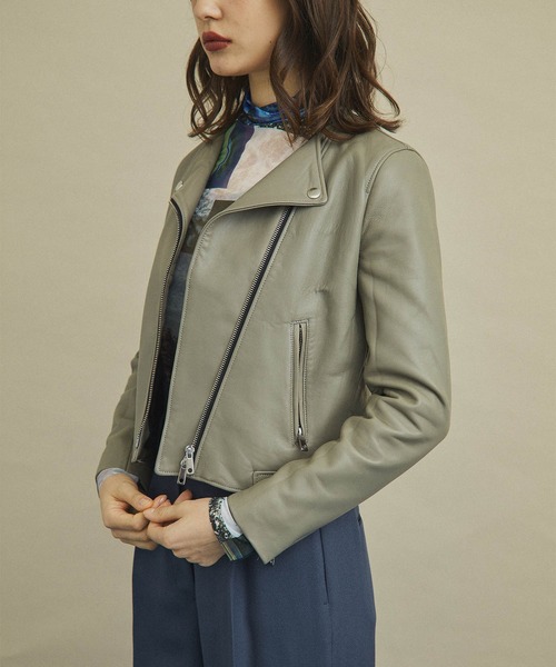 ラムセミダブルライダースジャケット（ライダースジャケット）｜UNITED