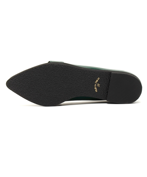 LE TALON（ルタロン）の「【Oggi10月号掲載】◆Le Talon GRISE ◆ ポインテッドチェーンローファー（その他シューズ・レディース・グリーン/ブラック/ホワイト・37.5/36/37/36.5/35.5/38）」の7枚目の写真