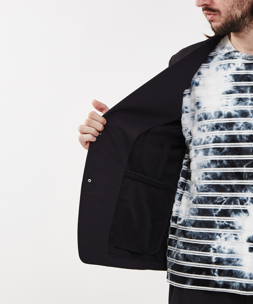 5351 POUR LES HOMMES（ゴーサンゴーイチプールオム）の「【セットアップ対応】プライムフレックスⅡノッチトラベルジャケット（テーラードジャケット・メンズ・ブラック/カーキ・44/46/48/50）」の9枚目の写真